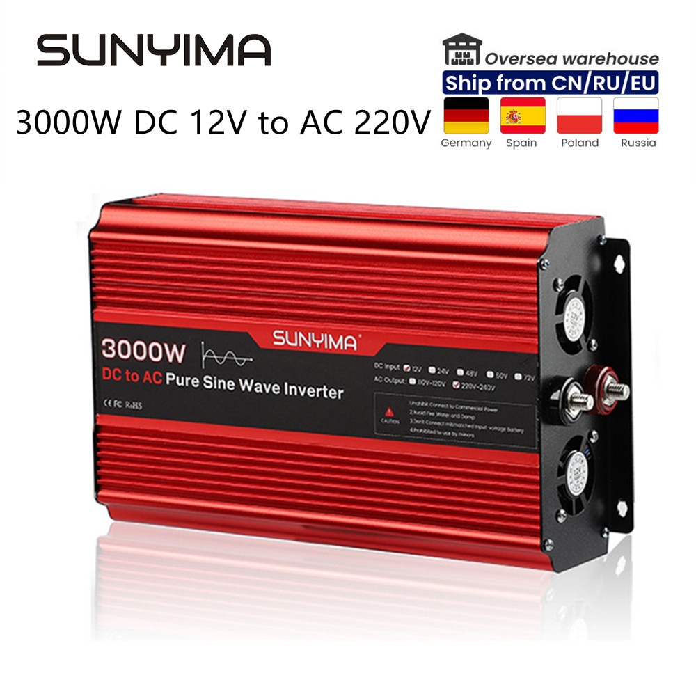 SUNYIMA-3000W DC 12V AC 220V   ι, ..